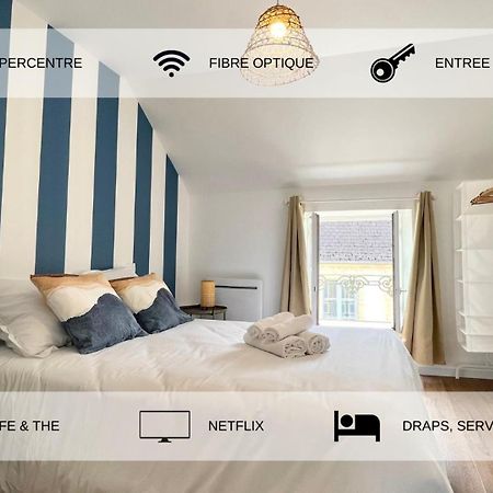 L'Artiste En Duplex Apartman Nevers Kültér fotó